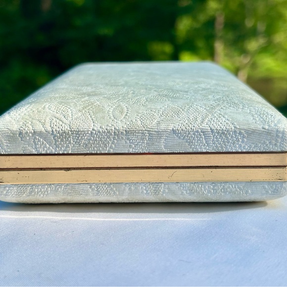 Vintage 1950's MELE Women's pierced Earring Jewelry storage travel case - Picture 13 of 16